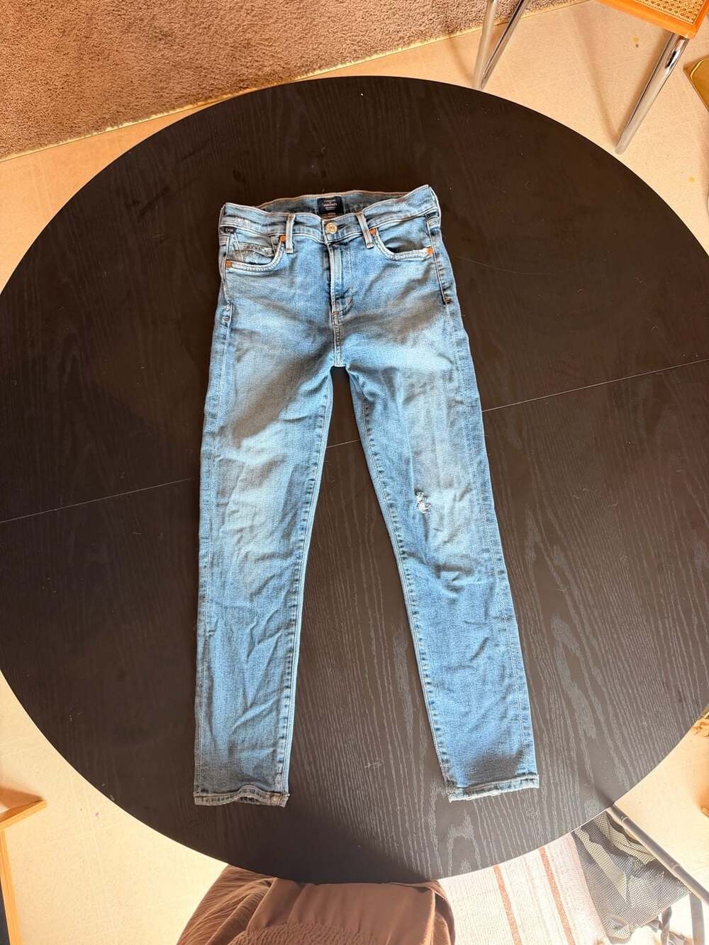 Citizens of Humanity Rocket Crop High Rise Skinny Jeans, Size 26